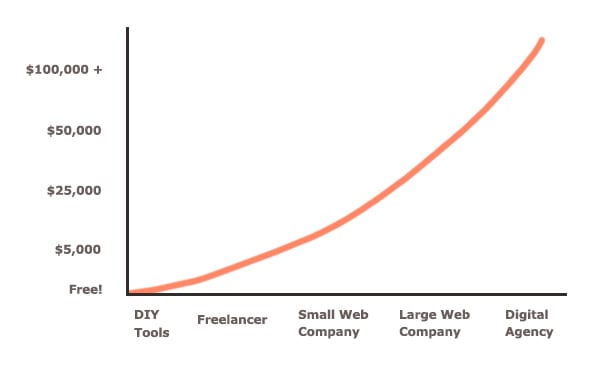 website roi graph