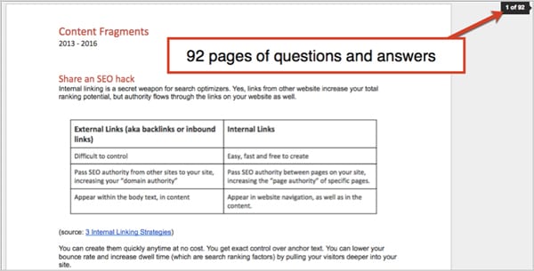 Andy Crestodina's secret to creating amazing content from emails. - Clever Ways to Repurpose Content - spacebarpress.com