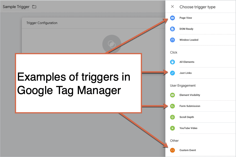 Examples of Triggers in Google Tag Manager