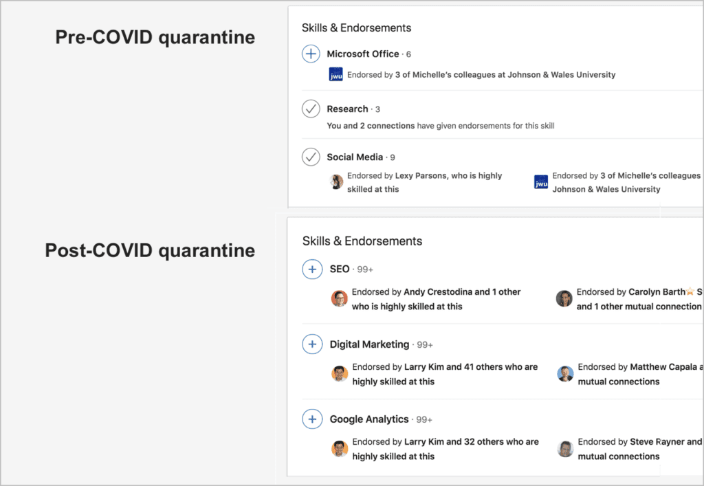 Linkedin Endorsements