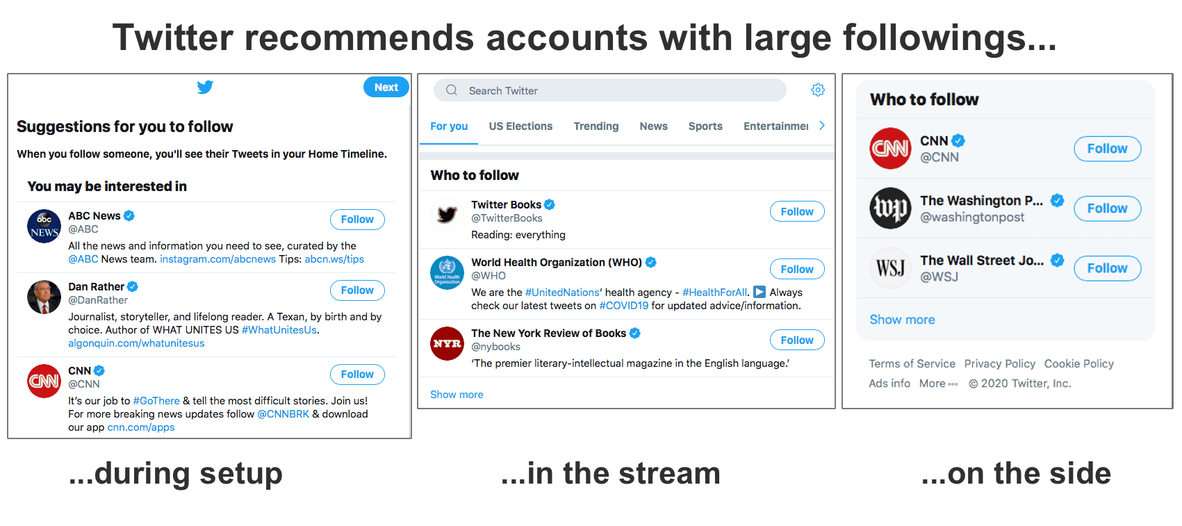 Twitter Accounts Big Following