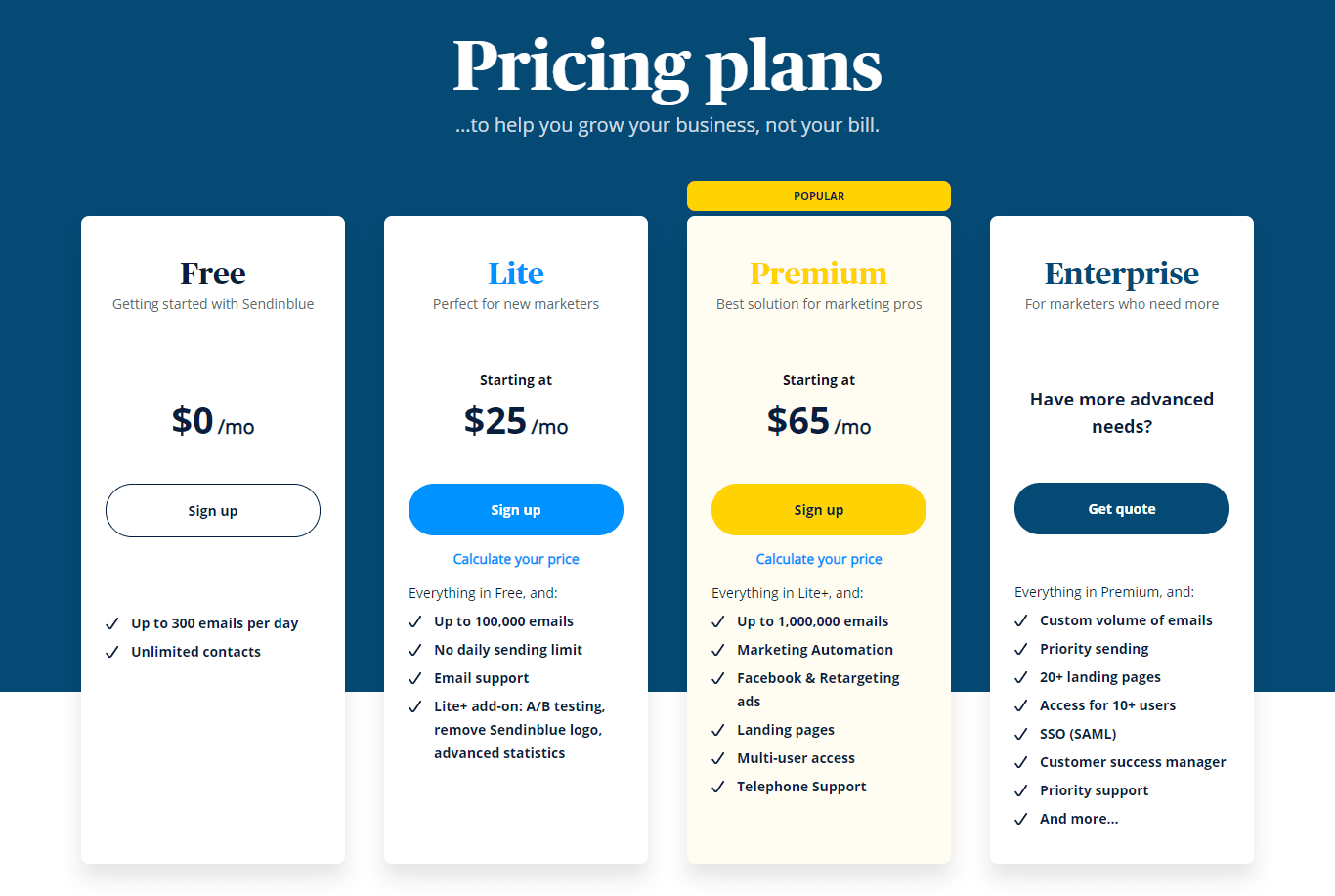 Pricing Plans