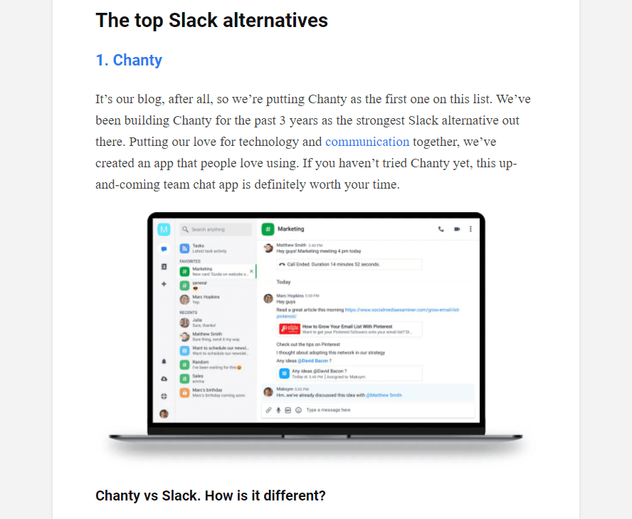 Slack Alternatives