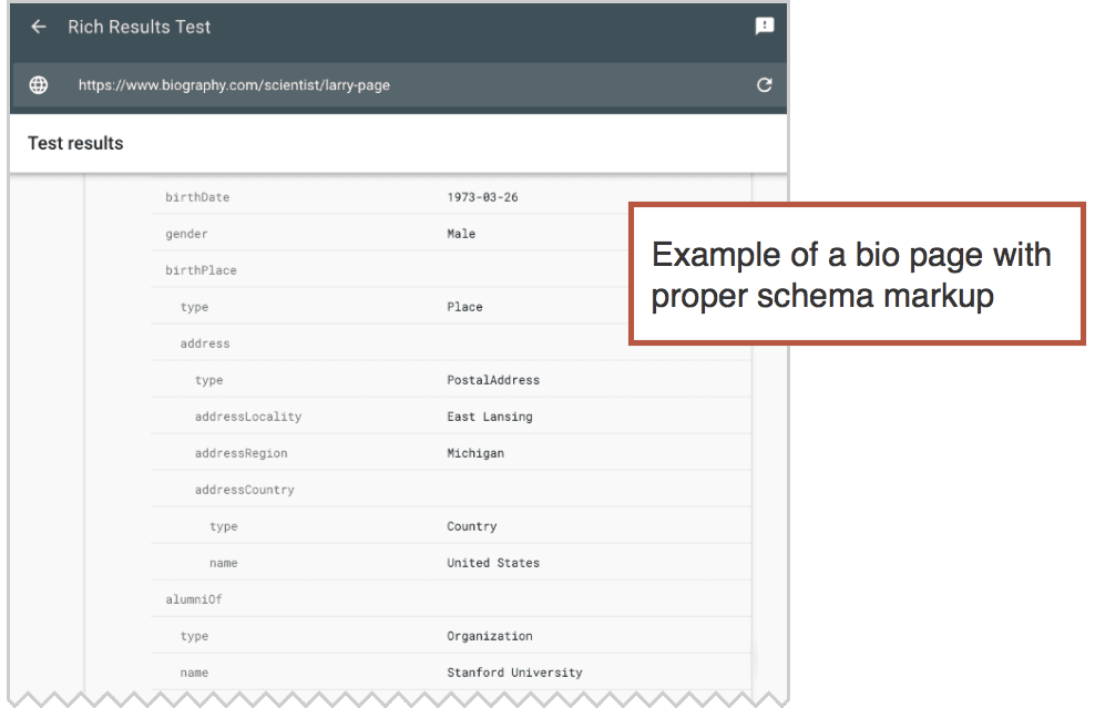 Rich Results Schema