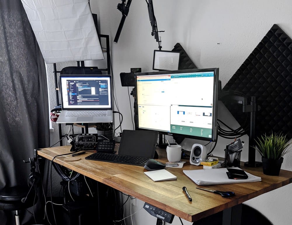 Home Office  Studio Setup (Content Creation, Productivity & Live  Streaming) 