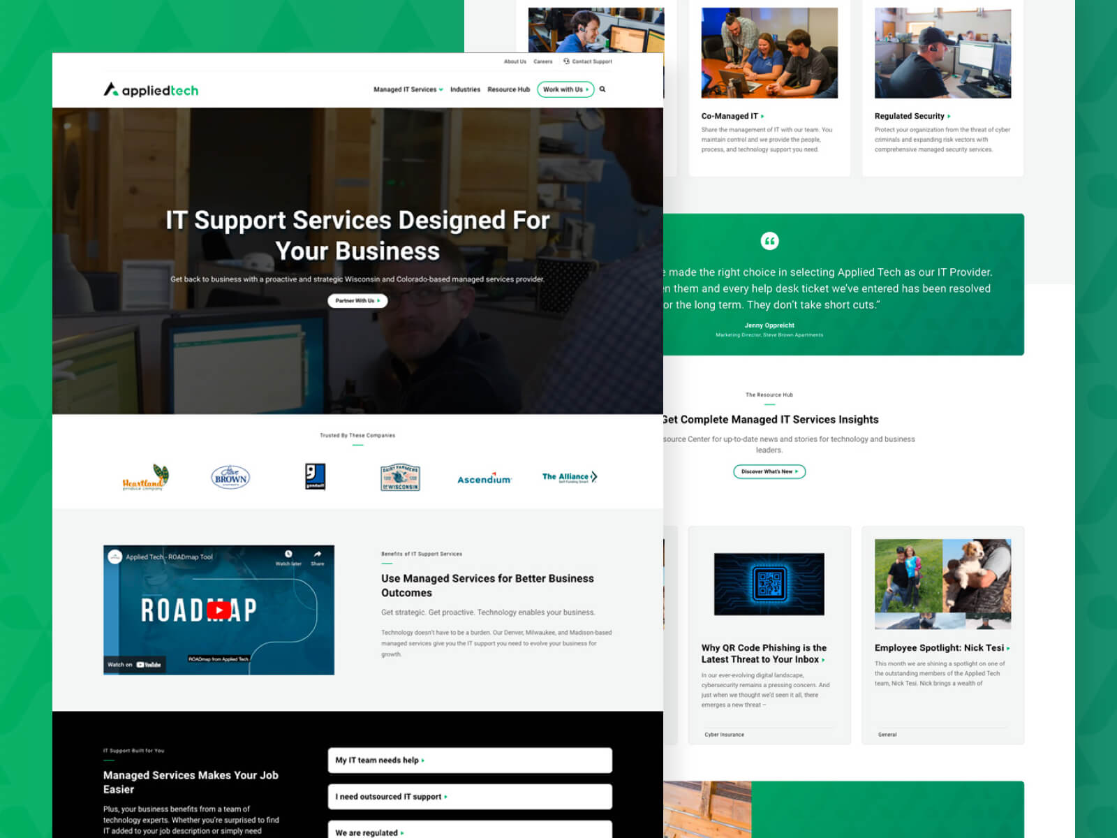 Applied Tech Website Redesign Case Study | Orbit Media