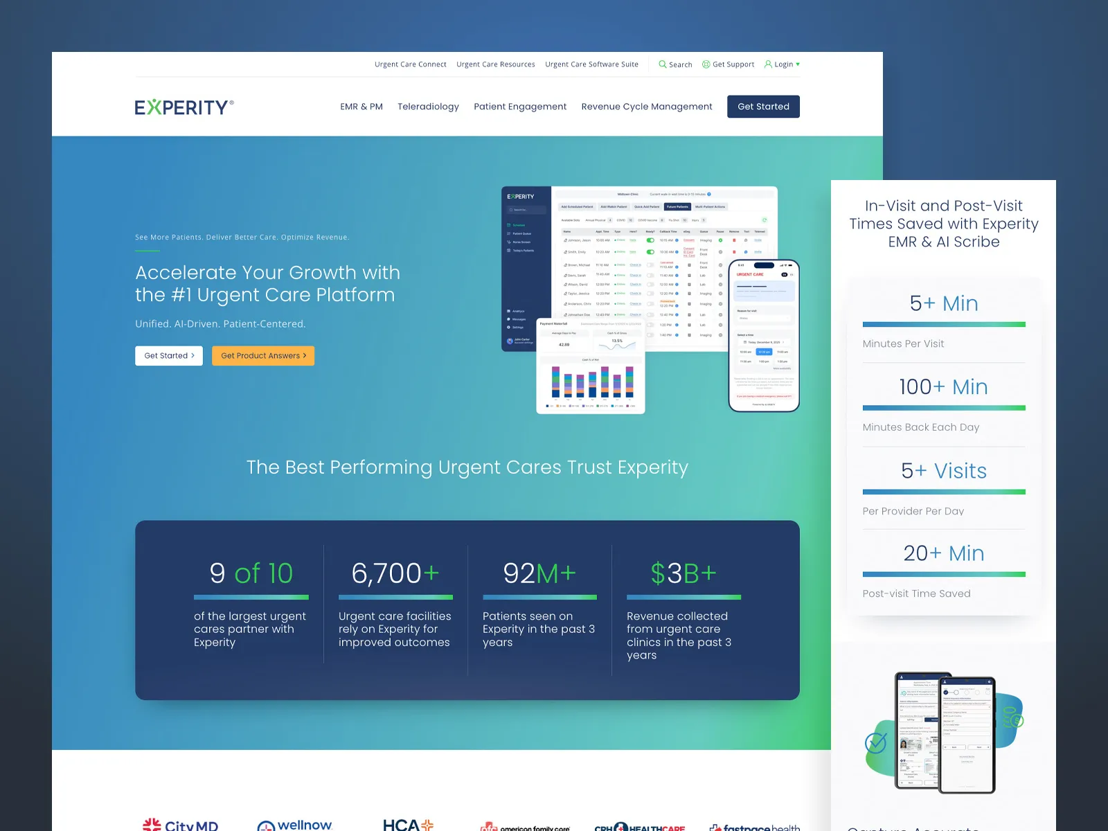 Experity Health Website Redesign Case Study | Orbit Media