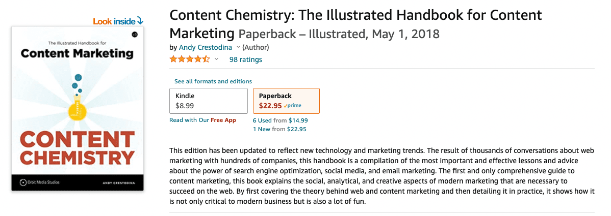 content chemistry