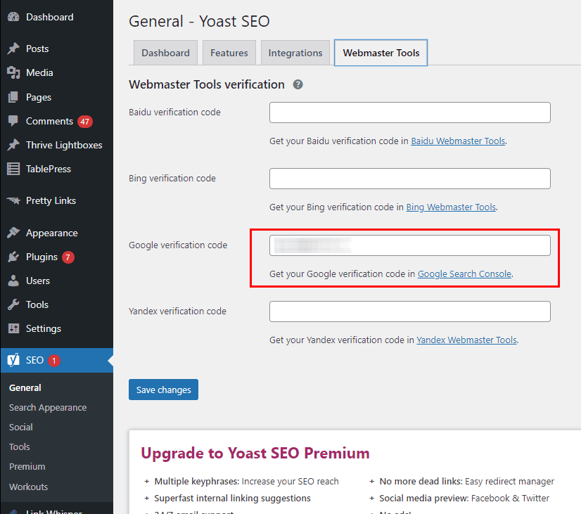 yoast seo plugin