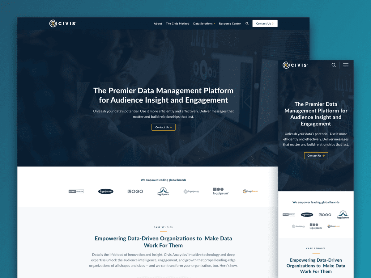 Civis Analytics Screenshot