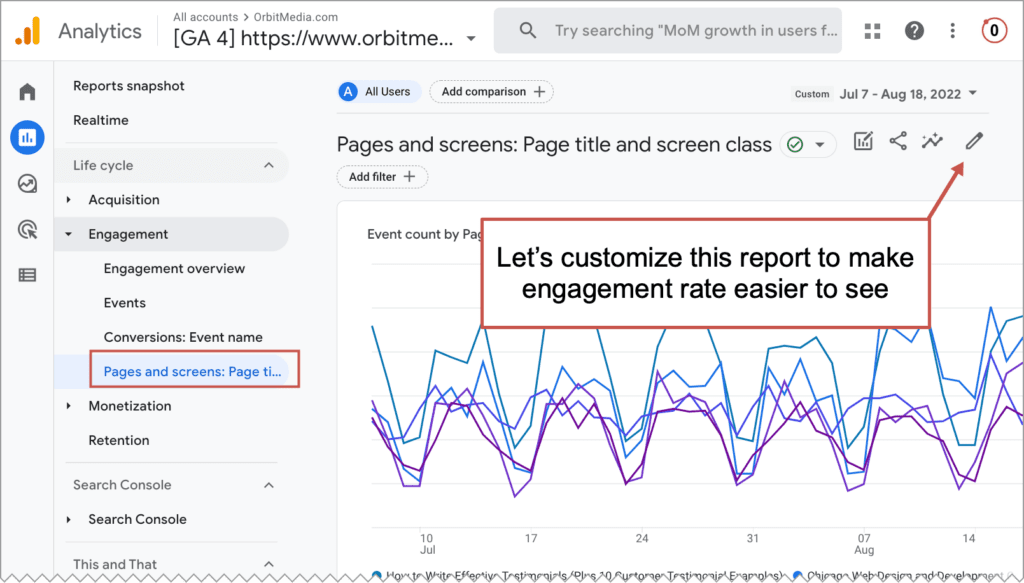 Engagement Rate in GA4: 15 Ways to Improve Engagement Rates | Orbit ...