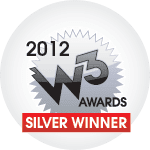 2012 W3 Awards Silver Winner
