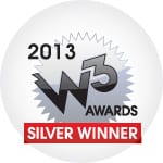 2013 W3 Awards Silver Winner