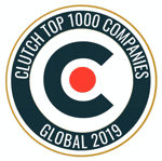 Clutch Top 1000 Companies, Global 2019 award