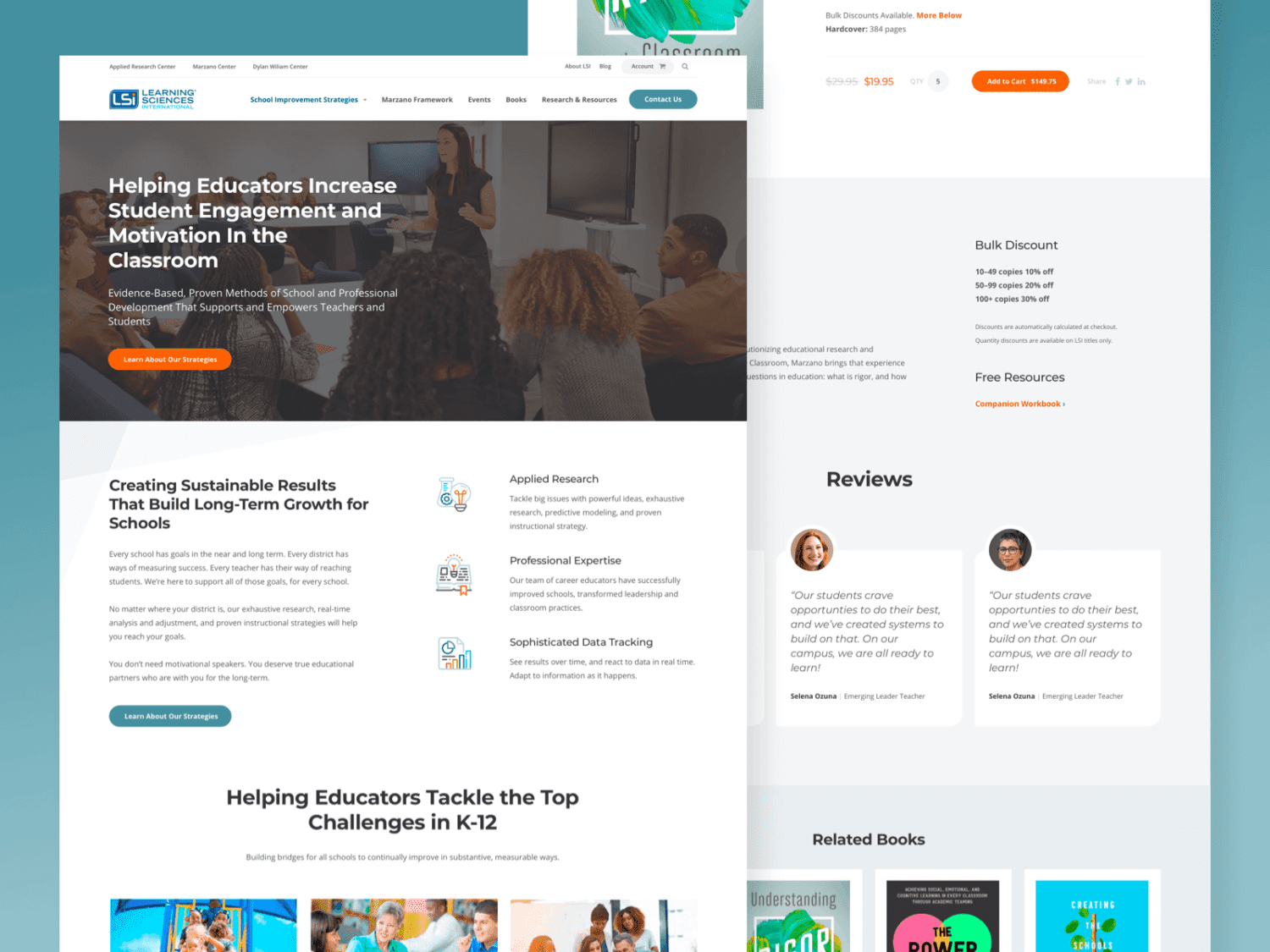 Learning Sciences International site Redesign Case Study Orbit Media