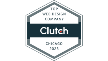 Clutch Badge for Top Web Design Company, Chicago 2023