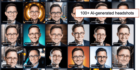 100+ AI generated profile pics of Andy, the author