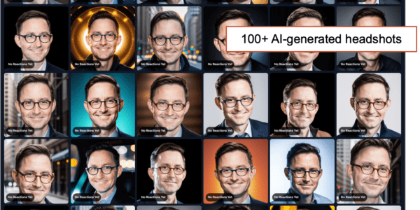 100+ AI generated profile pics of Andy, the author