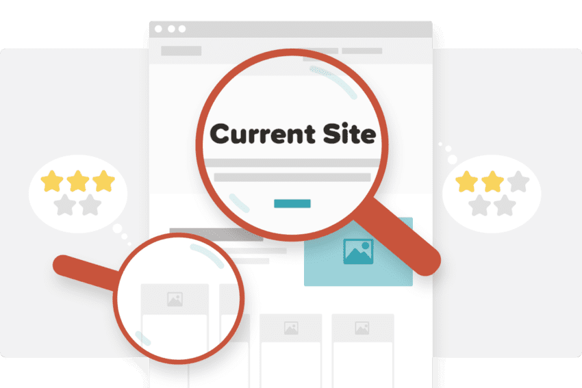 illustration of site research
