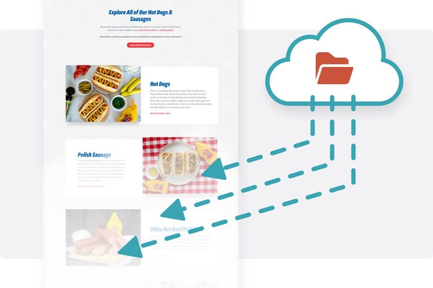 image of content migration