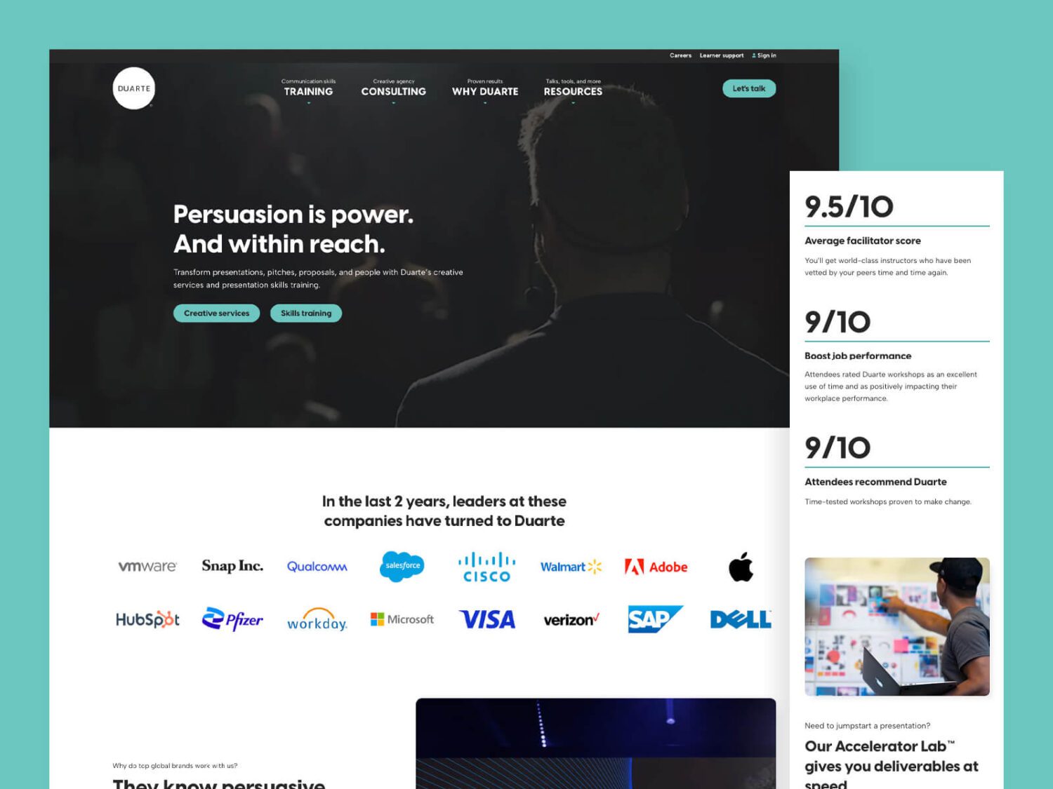Consulting Firm Website Design Examples | Orbit Media