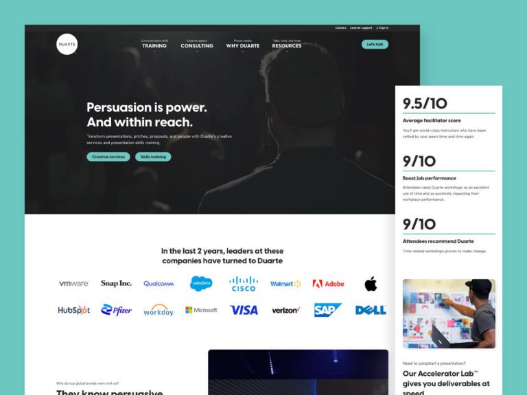 Consulting Firm Website Design Examples | Orbit Media