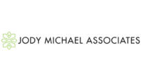 Logo of Jody Michael Associates features a green abstract symbol on the left and the company name in black capitals on the right.