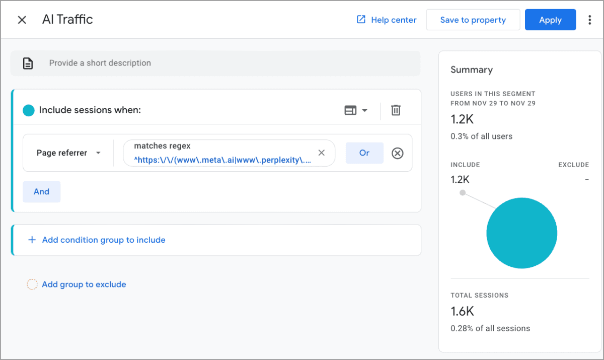 How to Track Referral Traffic from AI in GA4 | Orbit Media Studios